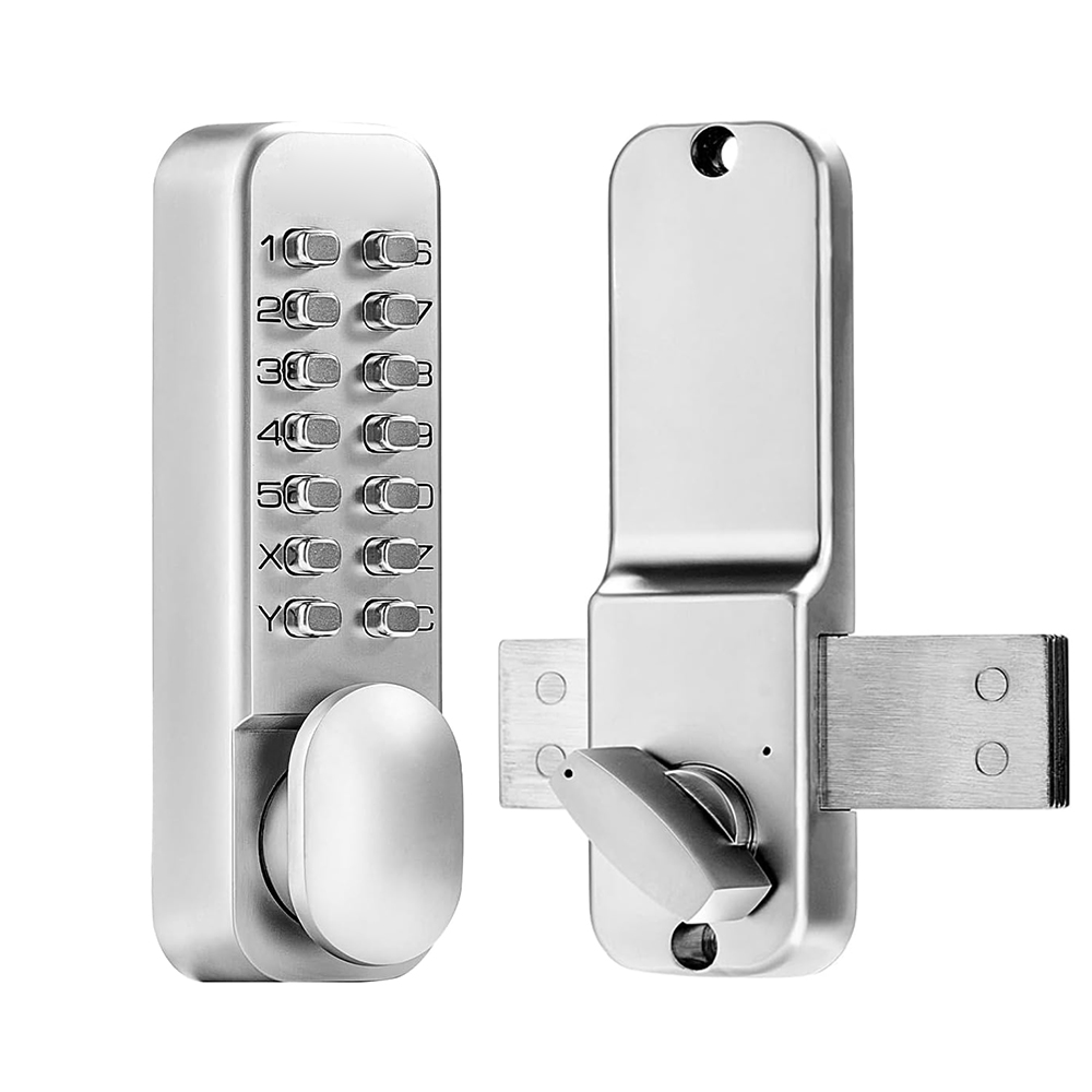 Home Office Login - Teclado mecánico con perilla ajustable, cerradura