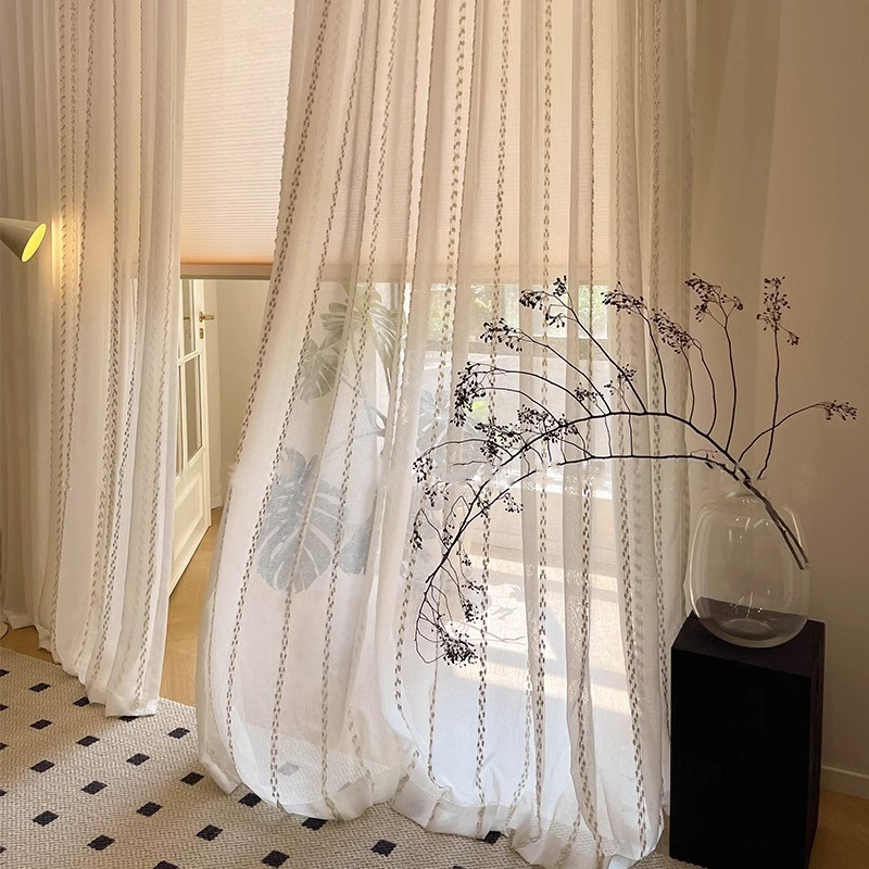 Home Office Rate - Cortina de Lino Antiguo de las