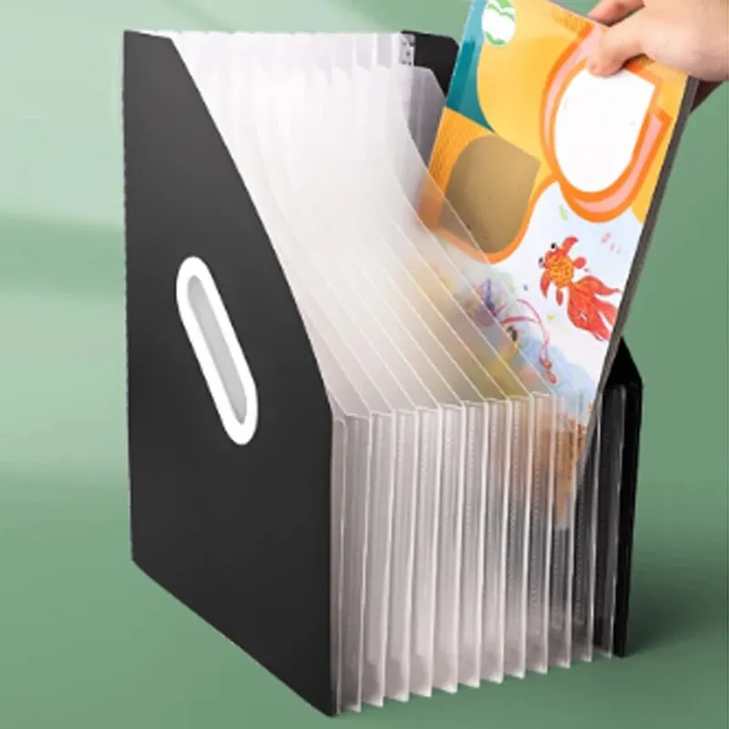 Document Scanner Portable - Carpeta de Acordeón Expandible Vertical de