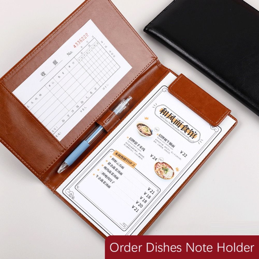 Document Scanner Portable - Carpeta de archivos A6 de cuero
