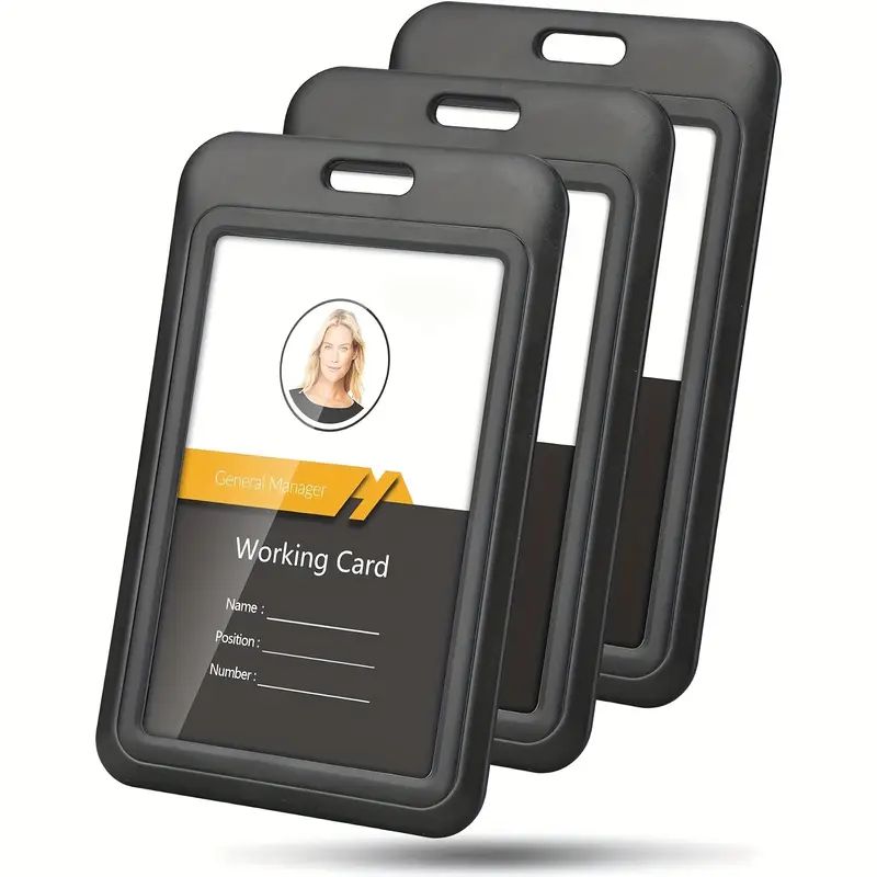 Home Office Login - Portatarjetas de identificación deslizante resistente de