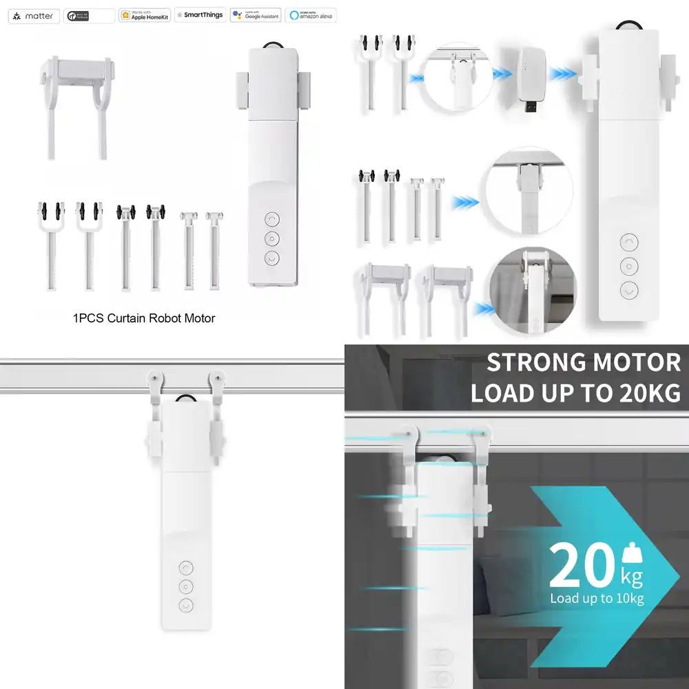 Home Office Google - Motor Inteligente Universal para Cortinas SZMYQ