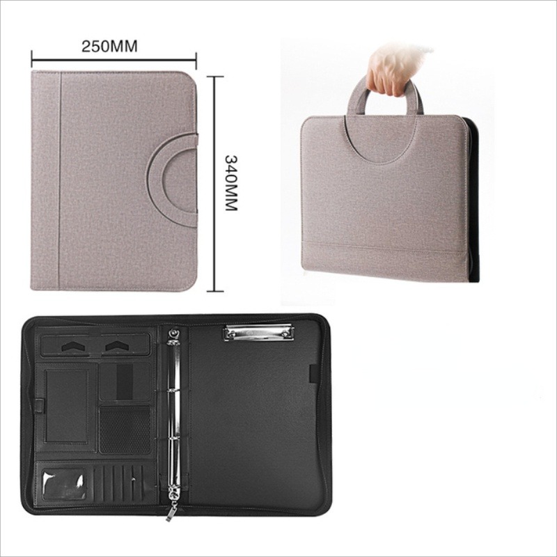 Document Scanner Portable - Carpeta de archivos con cremallera de