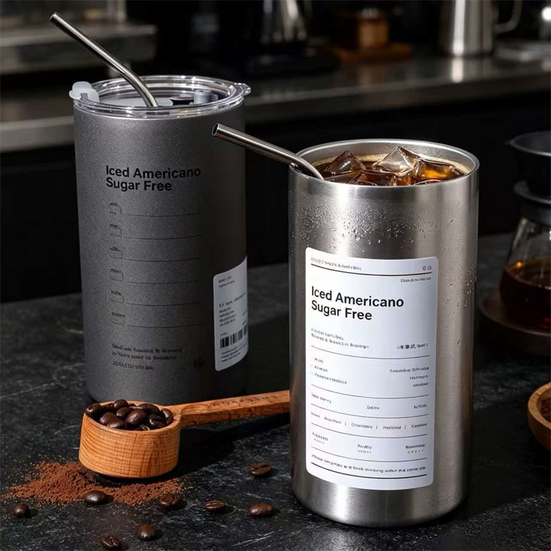 Home Office Hours - Vaso Térmico de Acero Inoxidable para