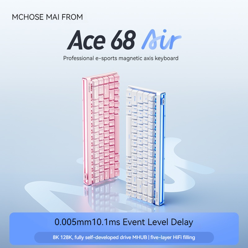 Home Office Pc - Teclado mecánico Mchose Ace68 Air de