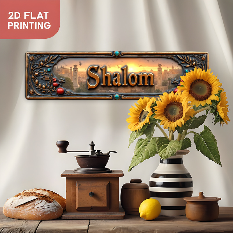 CIFBUY Letrero de aluminio vin - Home Office Room reseña y precio