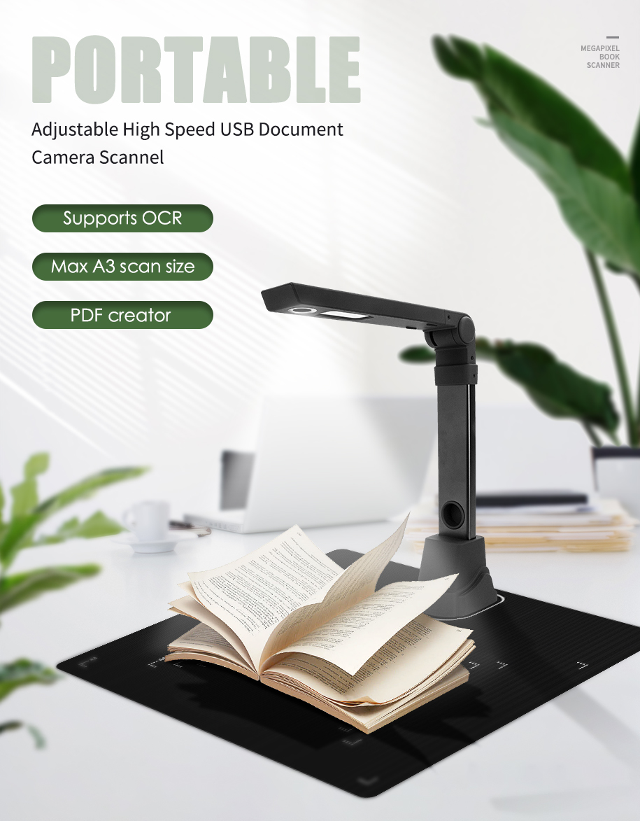 Cámara portátil del documento  - Document Scanner Portable reseña y precio