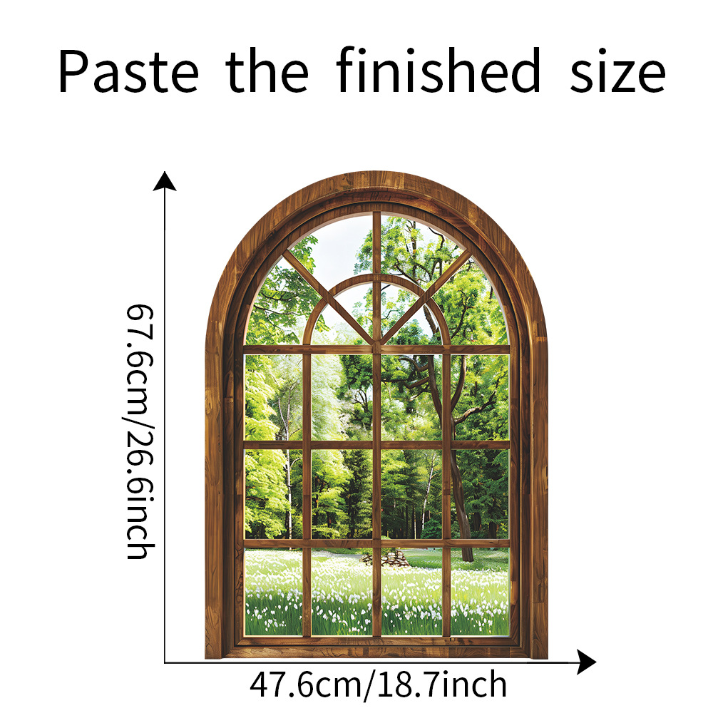 Pegatinas de Pared con Ventana - Home Office Windows reseña y precio