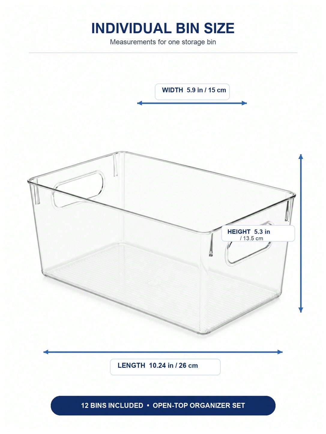 Paquete de 12 Contenedores Tra - Home Office Organization reseña y precio