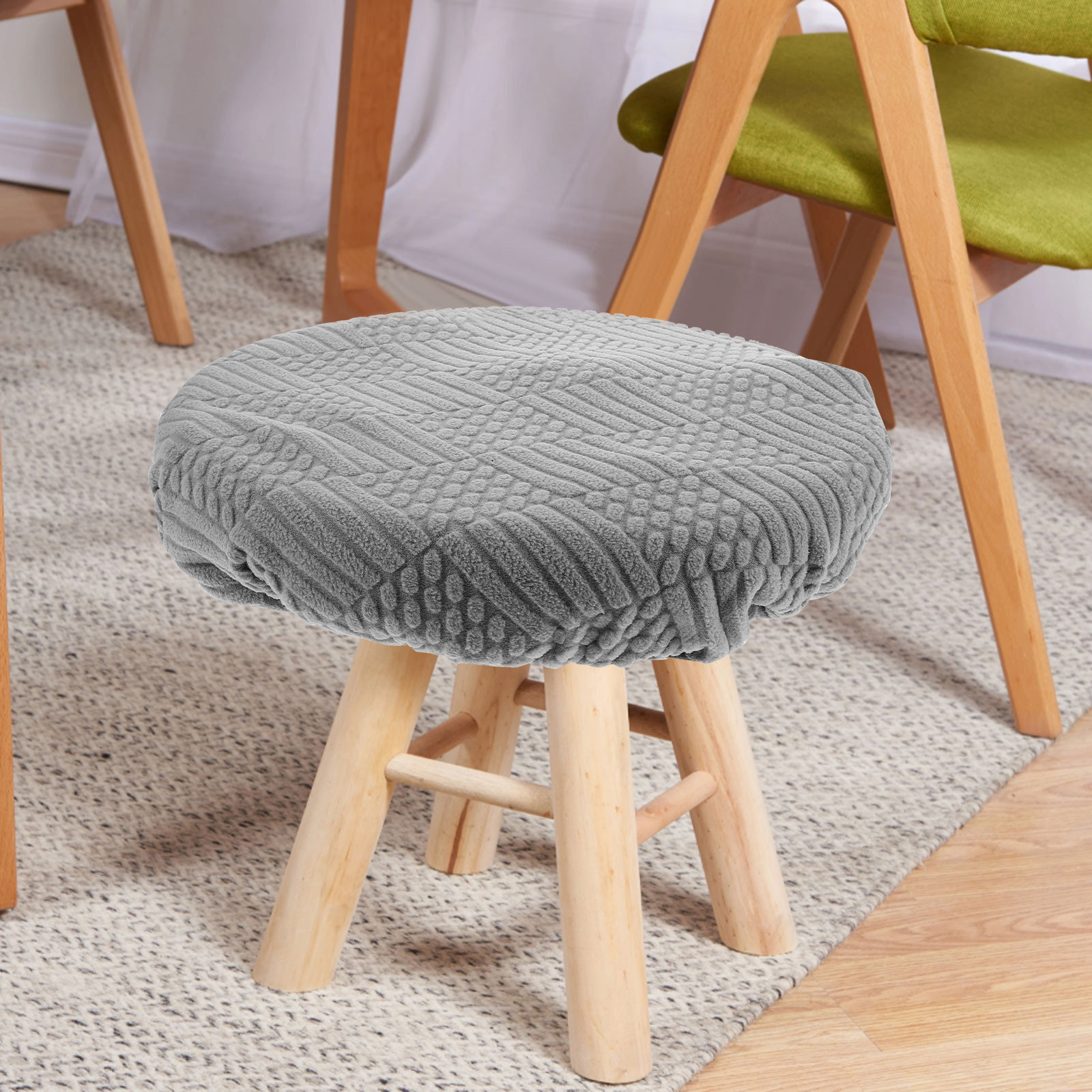 Fundas elásticas redondas para - Home Office Sofa reseña y precio