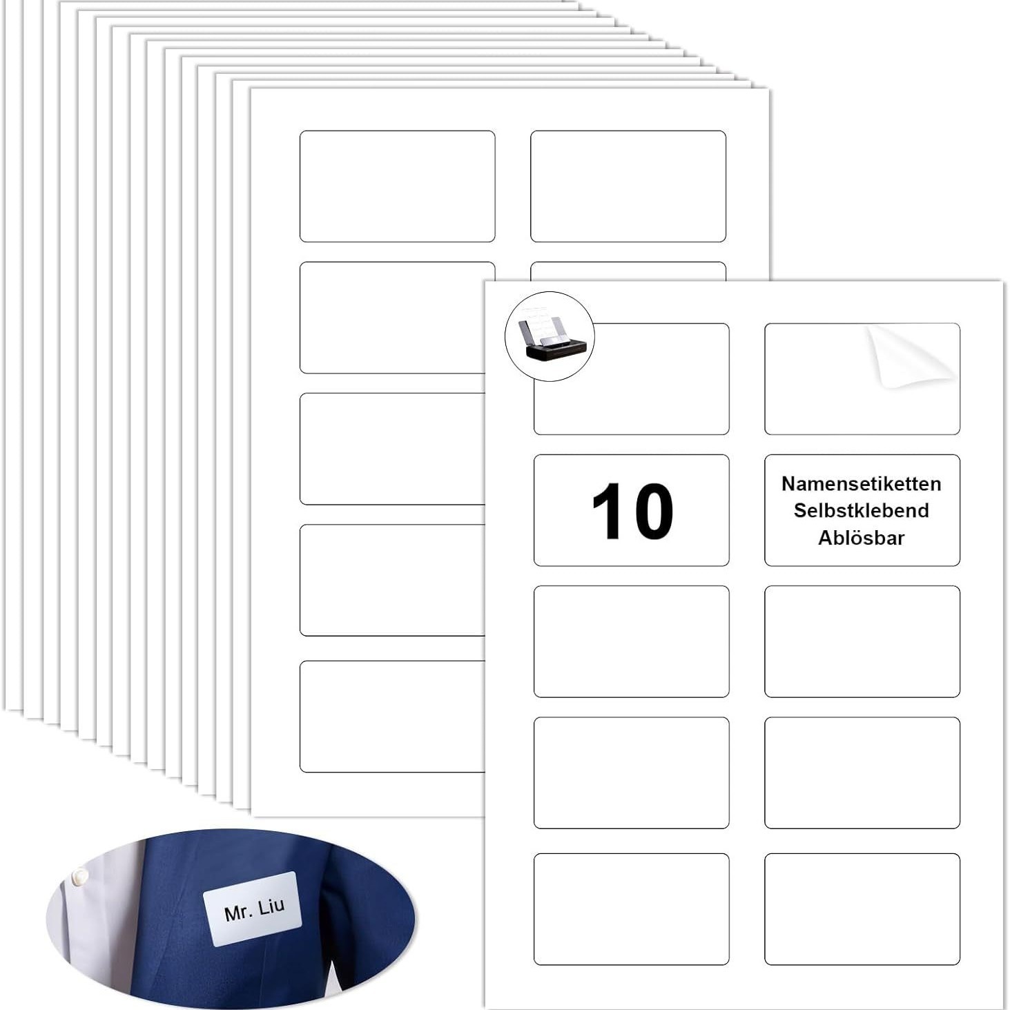 20/80 hojas de papel adhesivo  - Home Office Organization reseña y precio