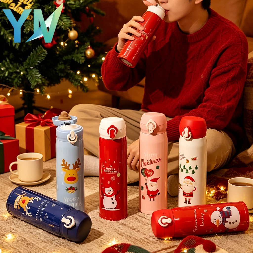 1-5 piezas de tazas navideñas  - Home Office Hours reseña y precio