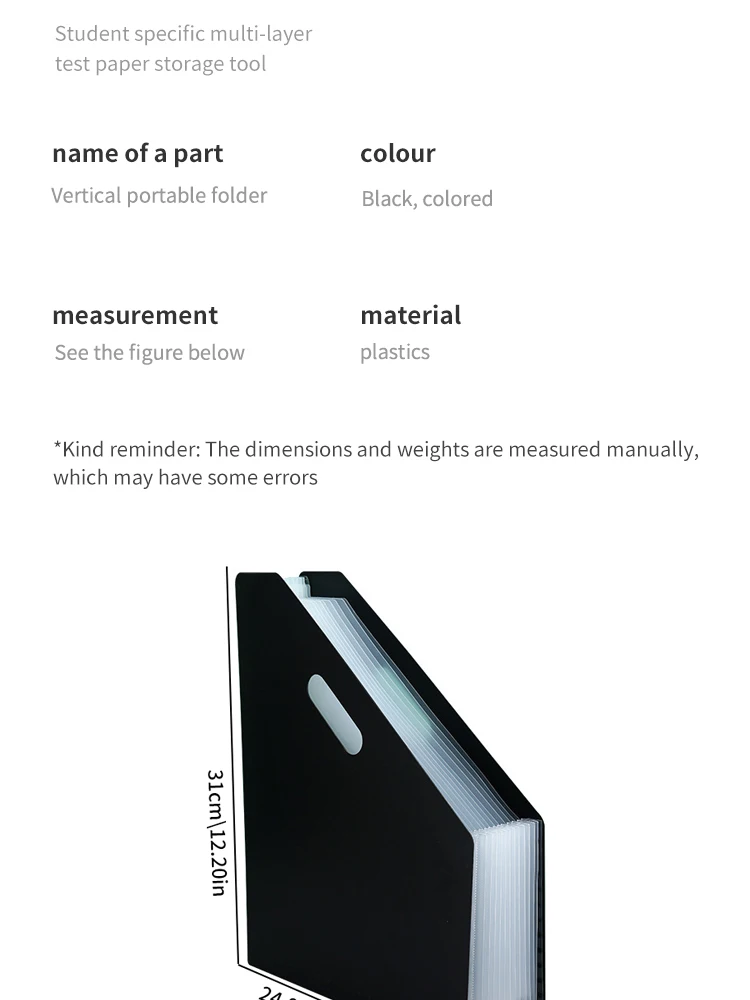 Carpeta de Acordeón Expandible - Document Scanner Portable reseña y precio