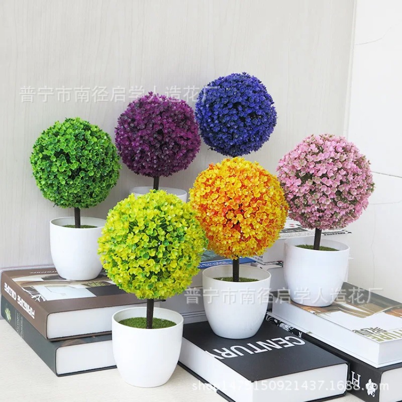 Planta Artificial Pequeña en M - Home Office Layout reseña y precio