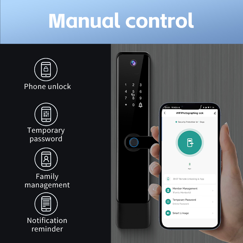 Cerradura inteligente con lect - Home Office Google reseña y precio