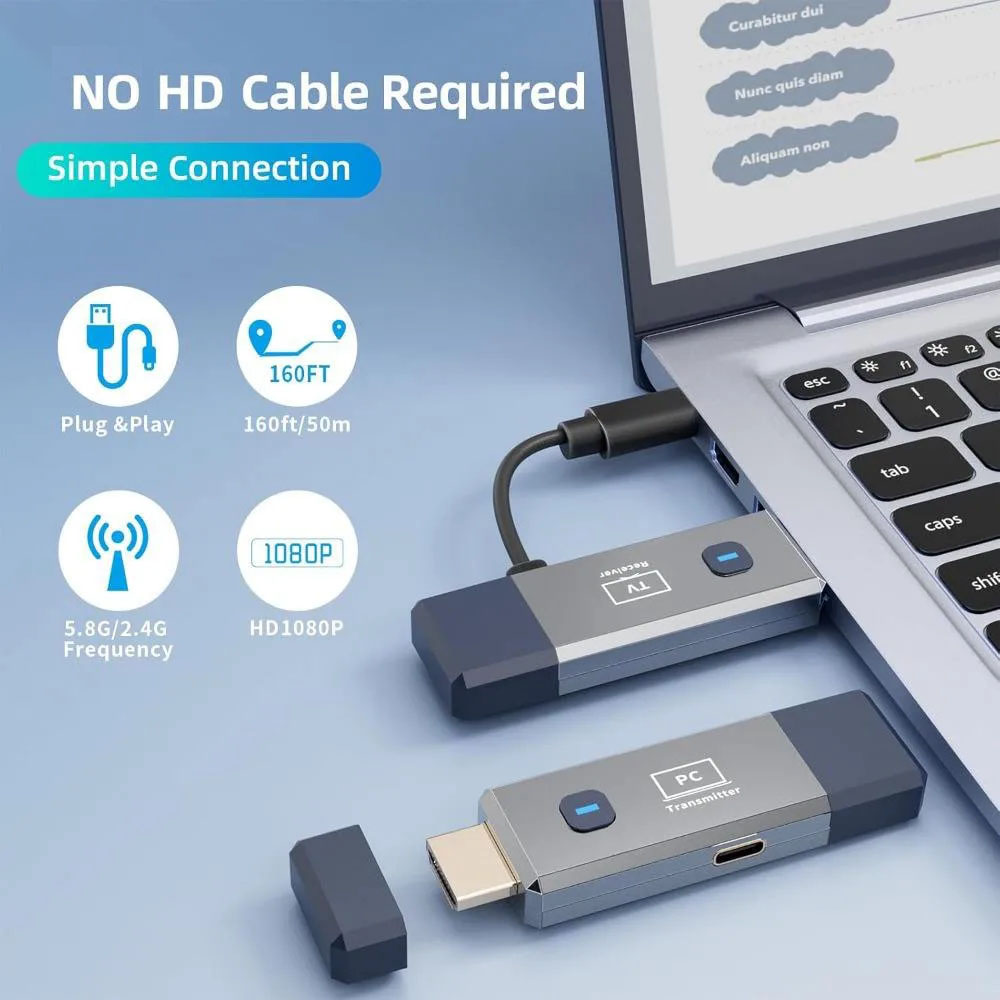 Transmisor y Receptor HDMI Ina - Home Office Pc reseña y precio