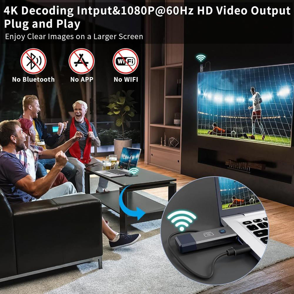 Transmisor y Receptor HDMI Ina - Home Office Pc reseña y precio