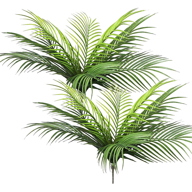 Plantas tropicales artificiale - Home Office Layout reseña y precio