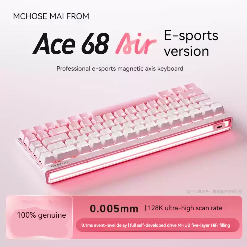 Teclado mecánico Mchose Ace68  - Home Office Pc reseña y precio