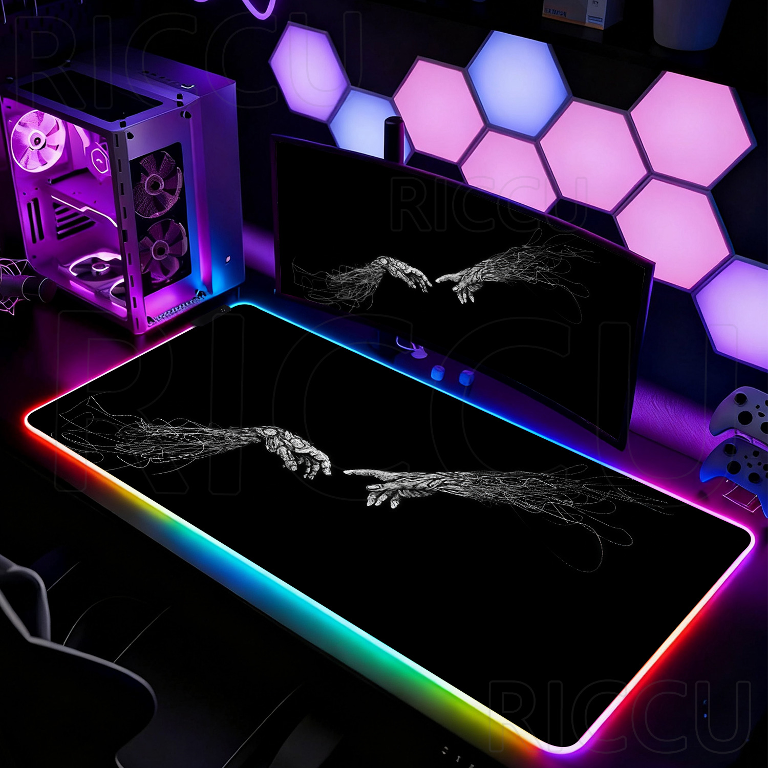 Alfombrilla de Ratón RGB XXL H - Home Office Pc reseña y precio