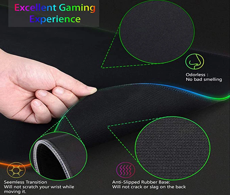 Alfombrilla de Ratón RGB XXL H - Home Office Pc reseña y precio